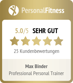 Personal Fitness Max Binder von Hand und Fuss